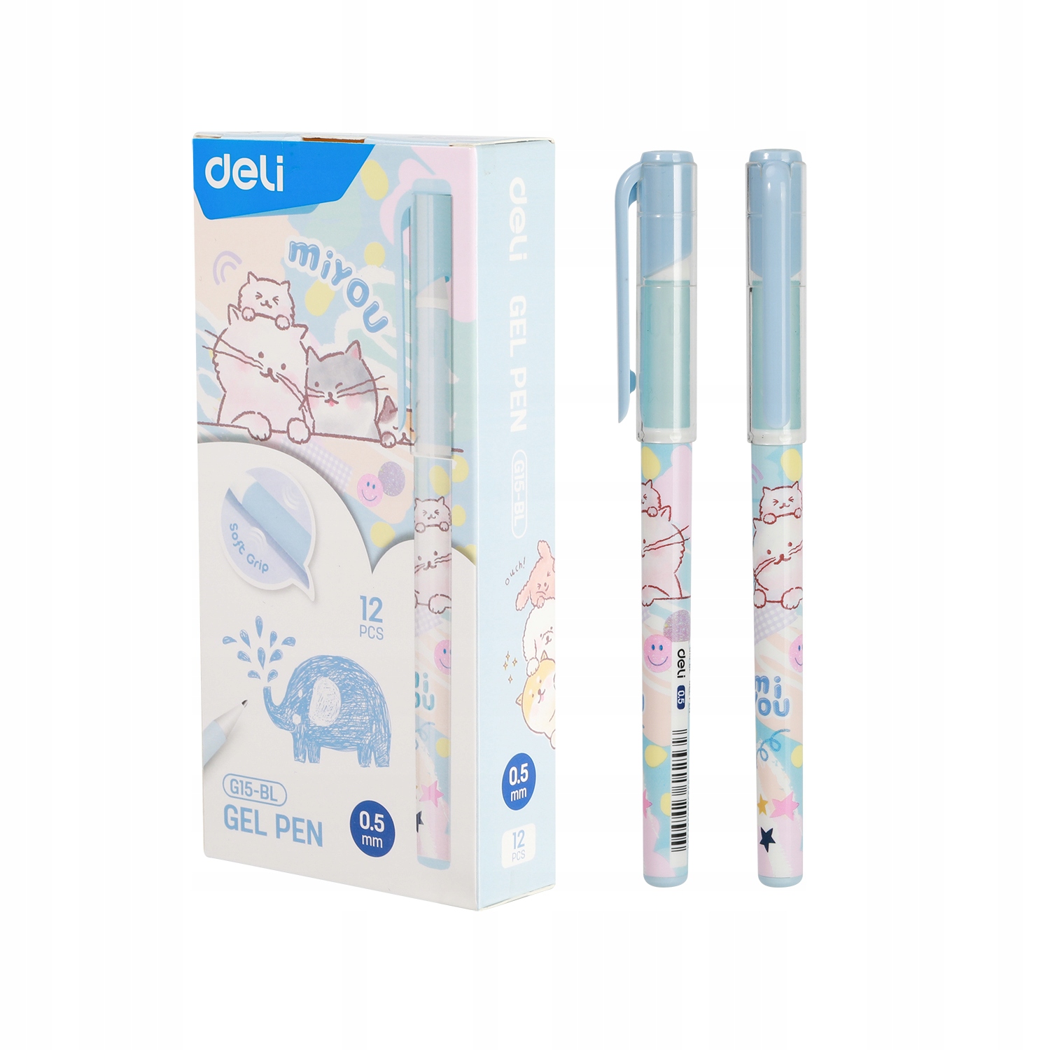 

Długopis Żelowy Deli G15BL 0.5MM Niebieski