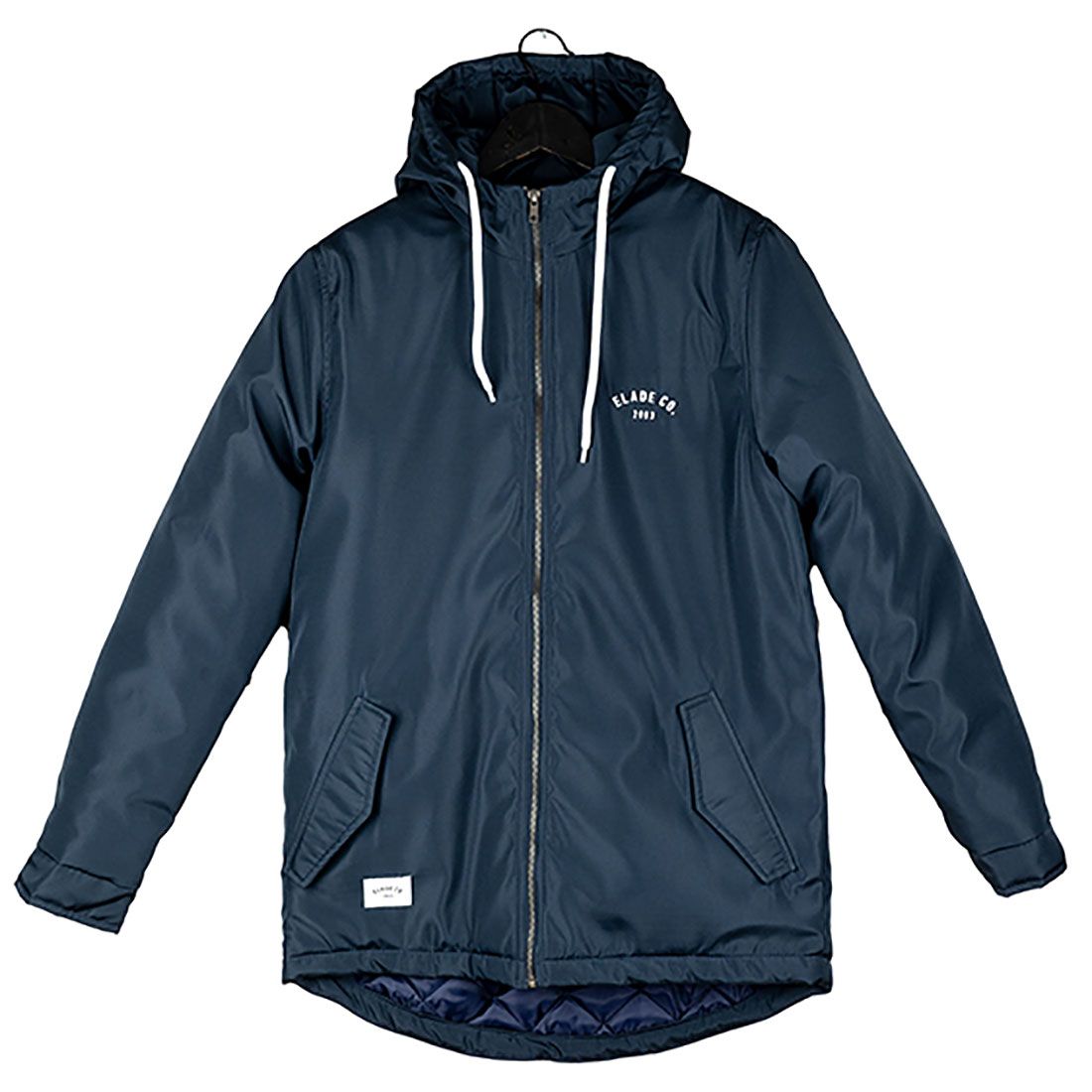 Zimní Bunda Elade Winter námořnická modrá s kapucí M