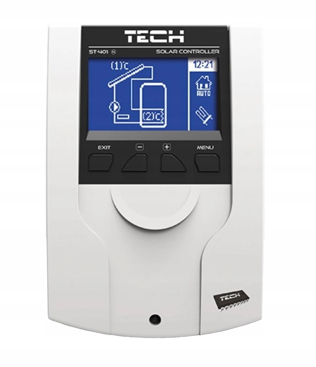 STEROWNIK REGULATOR DO INSTALACJI SOLARNYCH KOLEKTORÓW ST-401N SOLARNY TECH Marka Tech