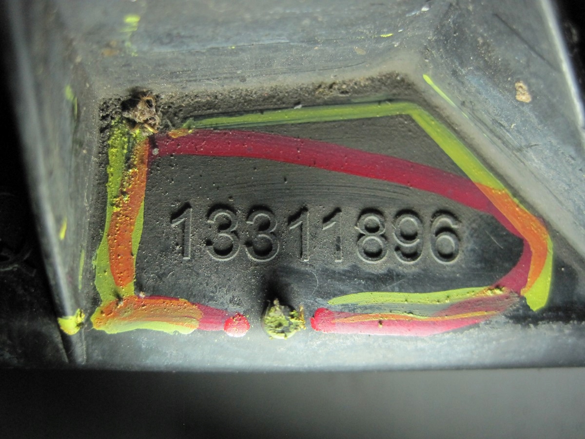 GEHÄUSE FILTER LUFT OPEL 13311896