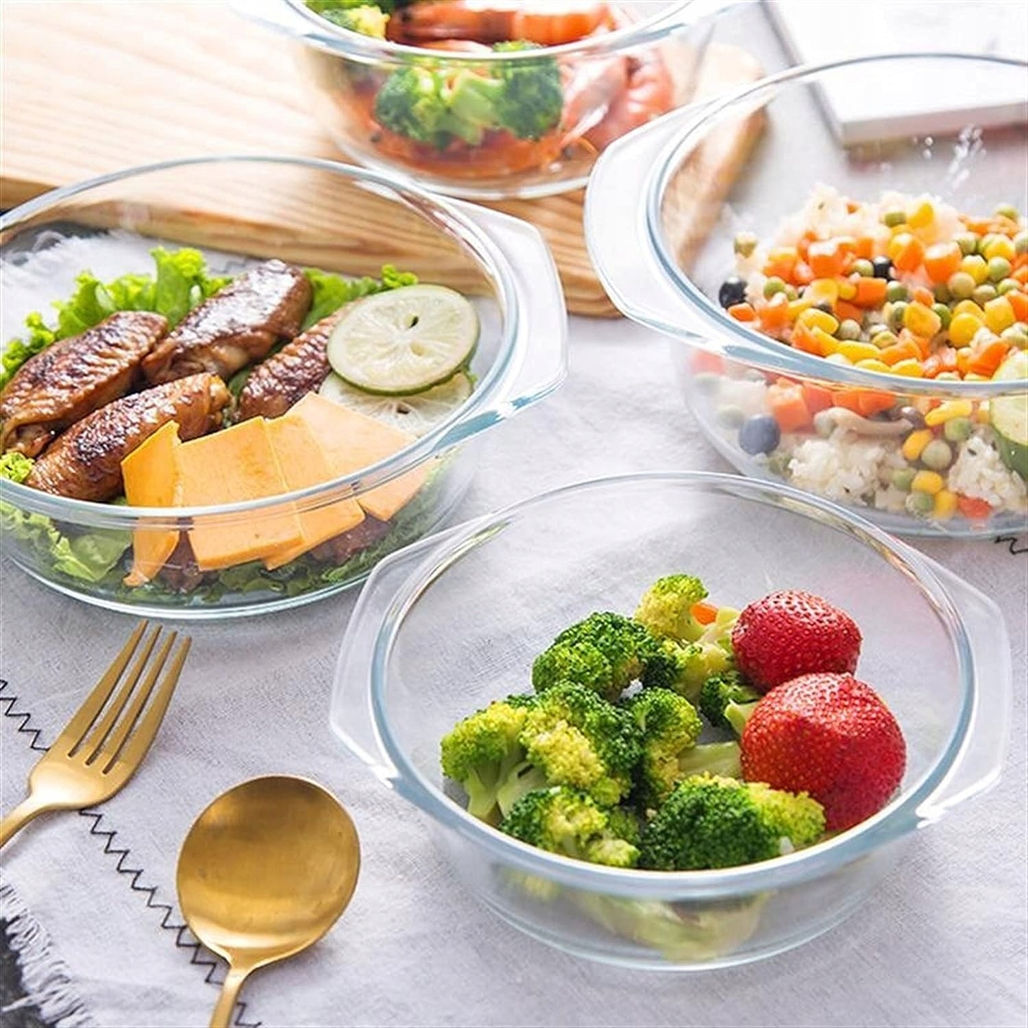 NACZYNIE ŻAROODPORNE DO ZAPIEKANIA Z POKRYWĄ 1,5L Stan opakowania oryginalne