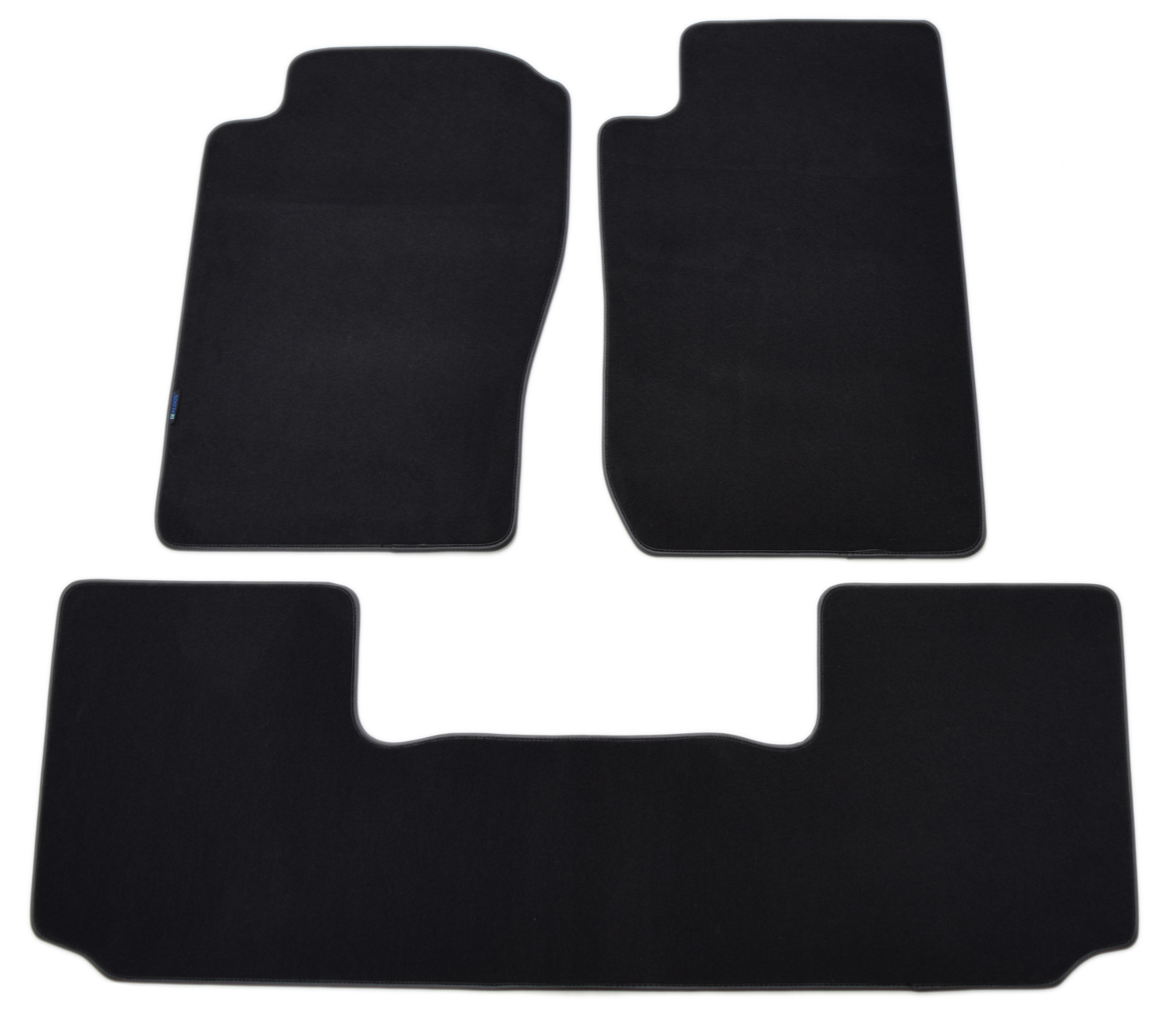 Černé velurové koberce Diamond, Lamovka Nissan Patrol Y61 1997-2009