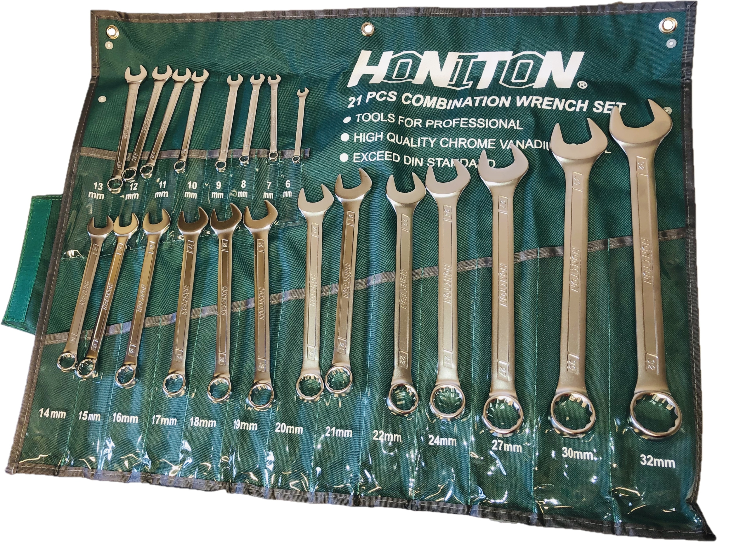 

Honiton Zestaw kluczy płasko oczkowych 6-32mm 21el
