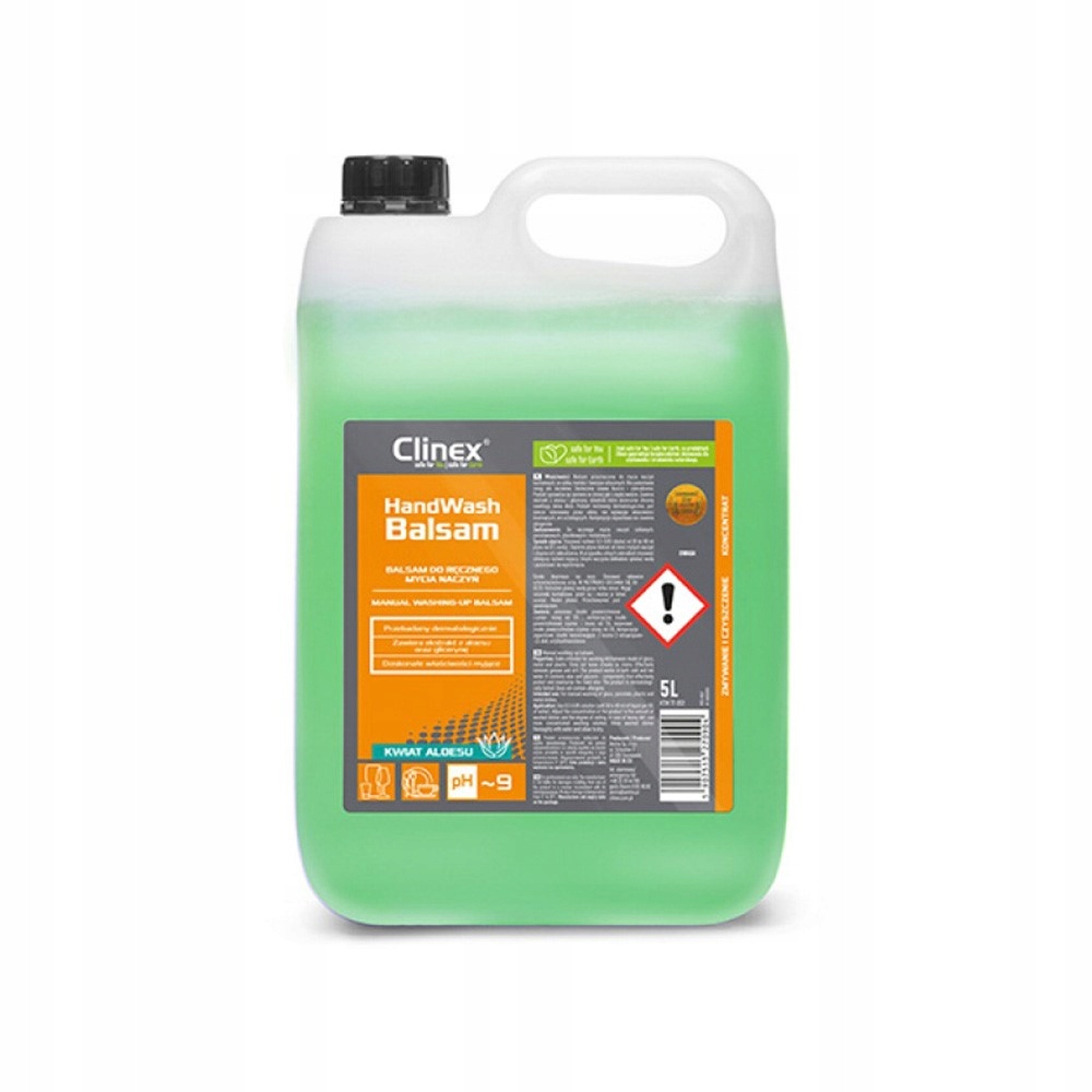 

Balsam Płyn do Mycia Naczyń Clinex 5l Zapas