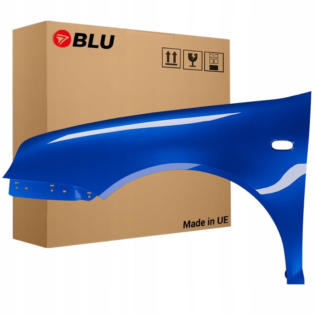 Blu Blatník Vw Golf IV 4 LA5W levý modrý 97-06 přední pozink