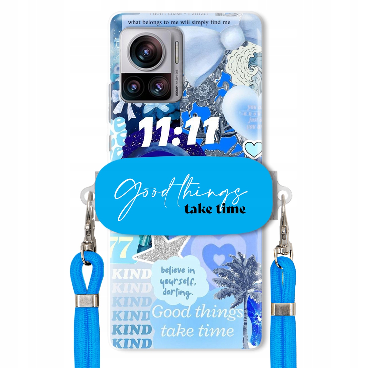 Puzdro pre Motorola Edge 30 Ultra Držiak na vodítko Crossbody Good Things na dovolenku