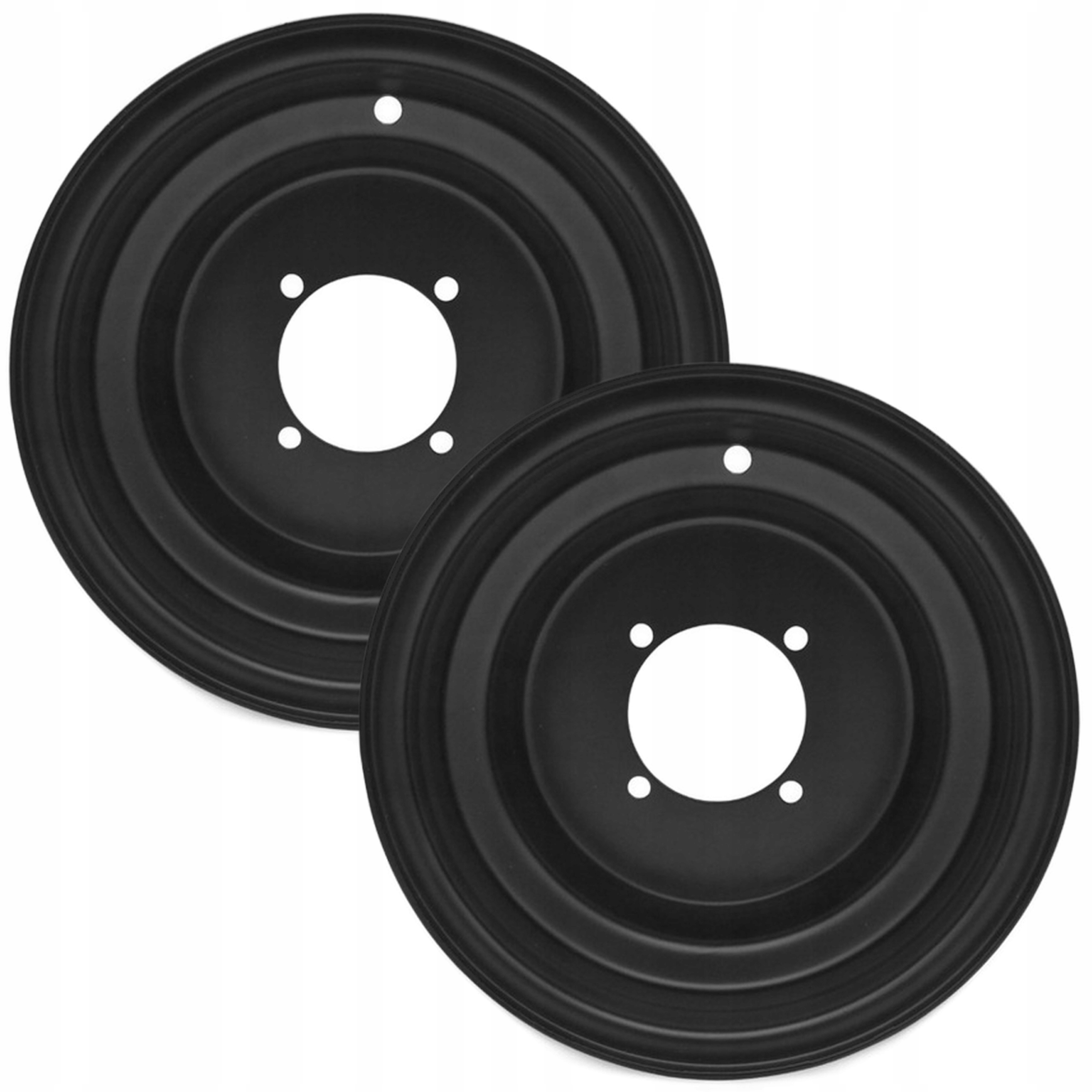 2x Ráfik Kolo 10 Palcov Atv Štvorkolka Vozík 4 Otvory Pr 282 mm Šírka 205 mm Otw 90 mm