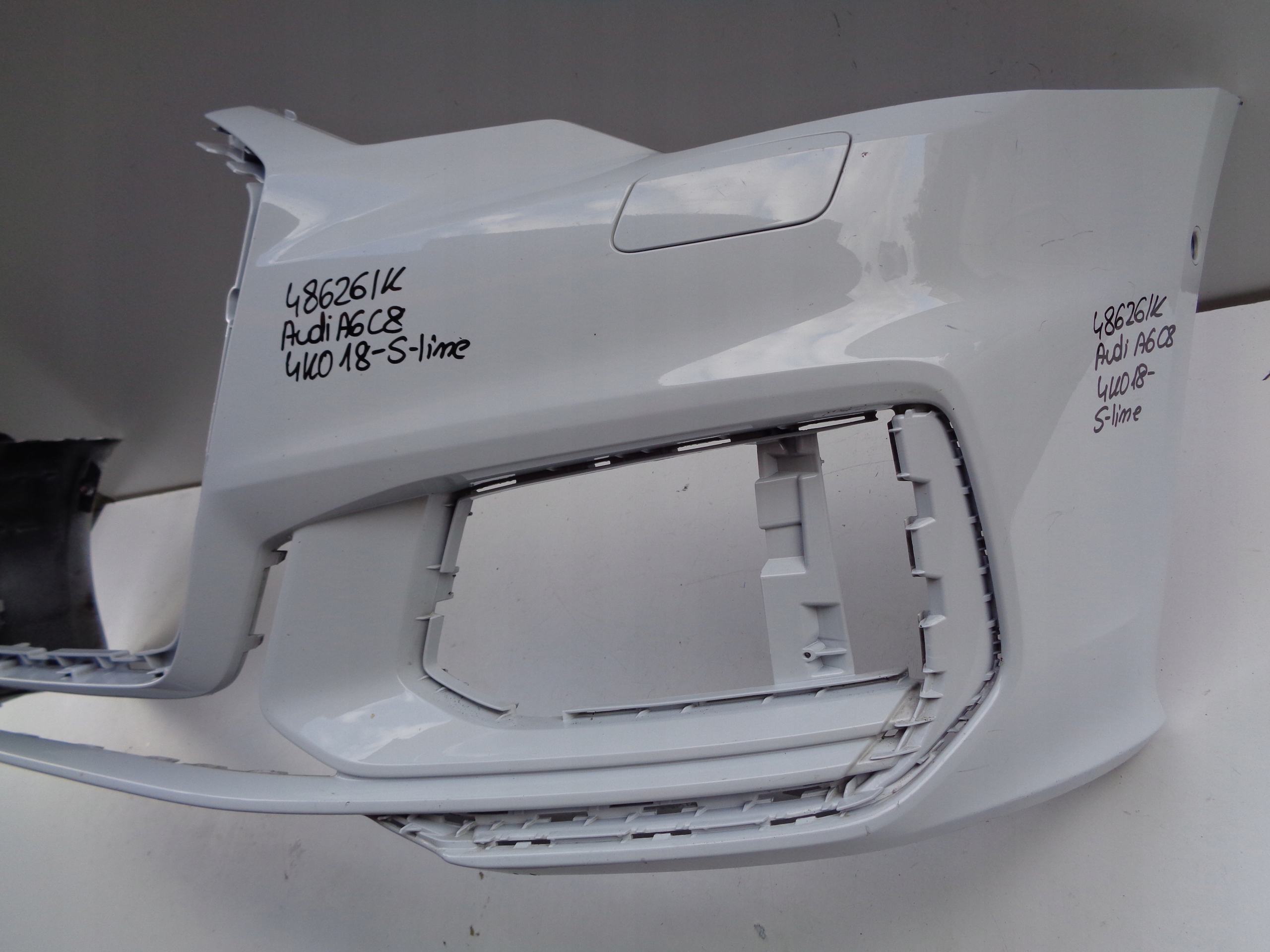 front bumper AUDI A6 C8 4K 4K0 18- S-LINE NR 48626