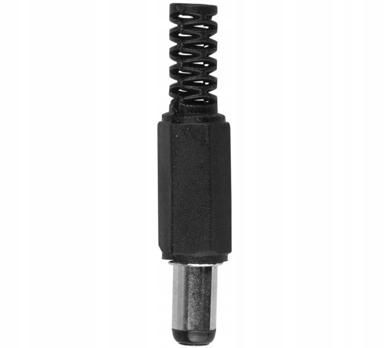 

Wtyk dc 2.1/5.5mm lutowany zasilający krótki