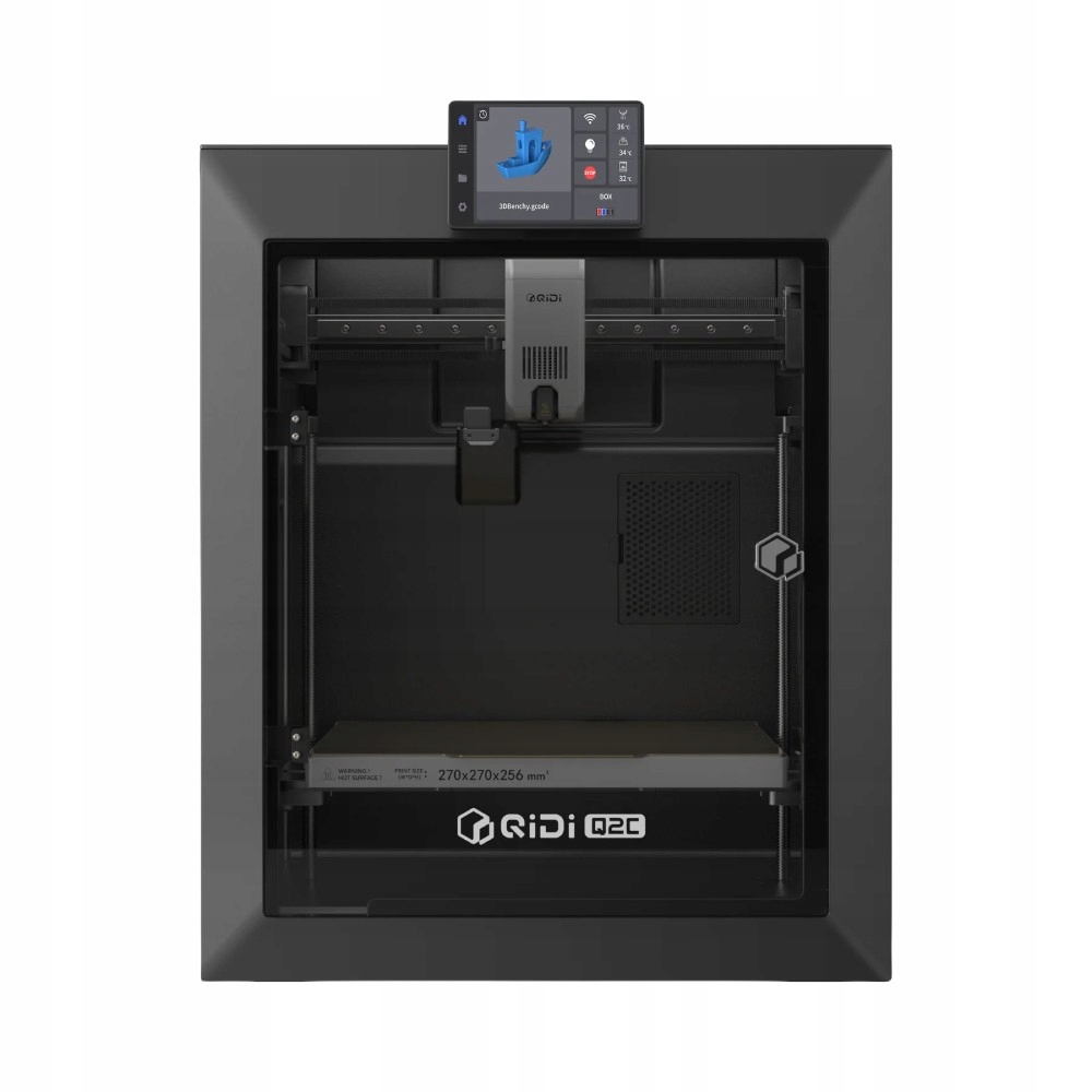 Qidi Q2C 3D tlačiareň technológia Fdm vyhrievaný stôl uzavretá komora