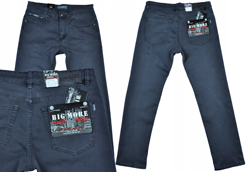 

Spodnie męskie jeans Big More 382-18 L30 84/33