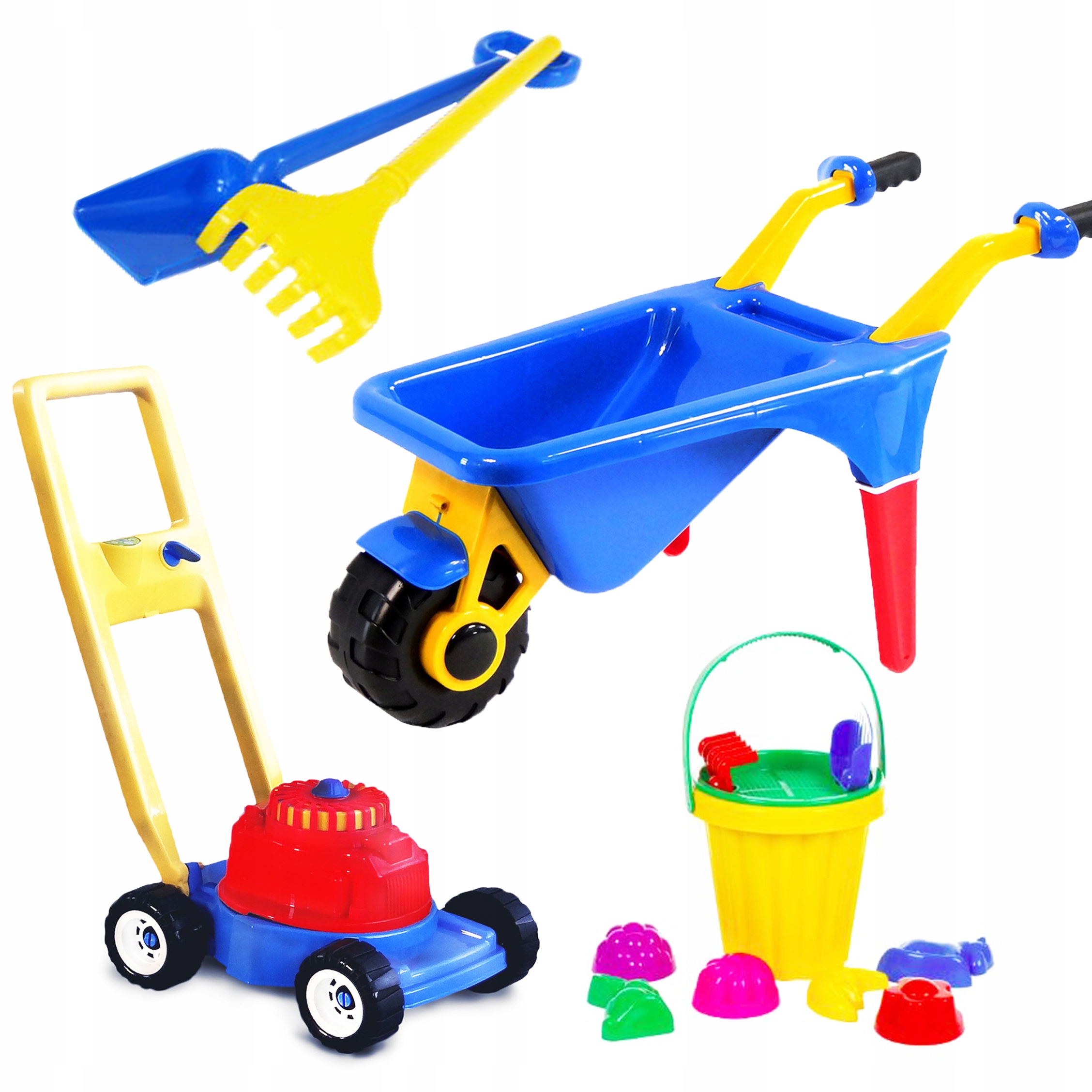 

Taczka Dla Dzieci Kosiarka Zestaw Do Piaskownicy