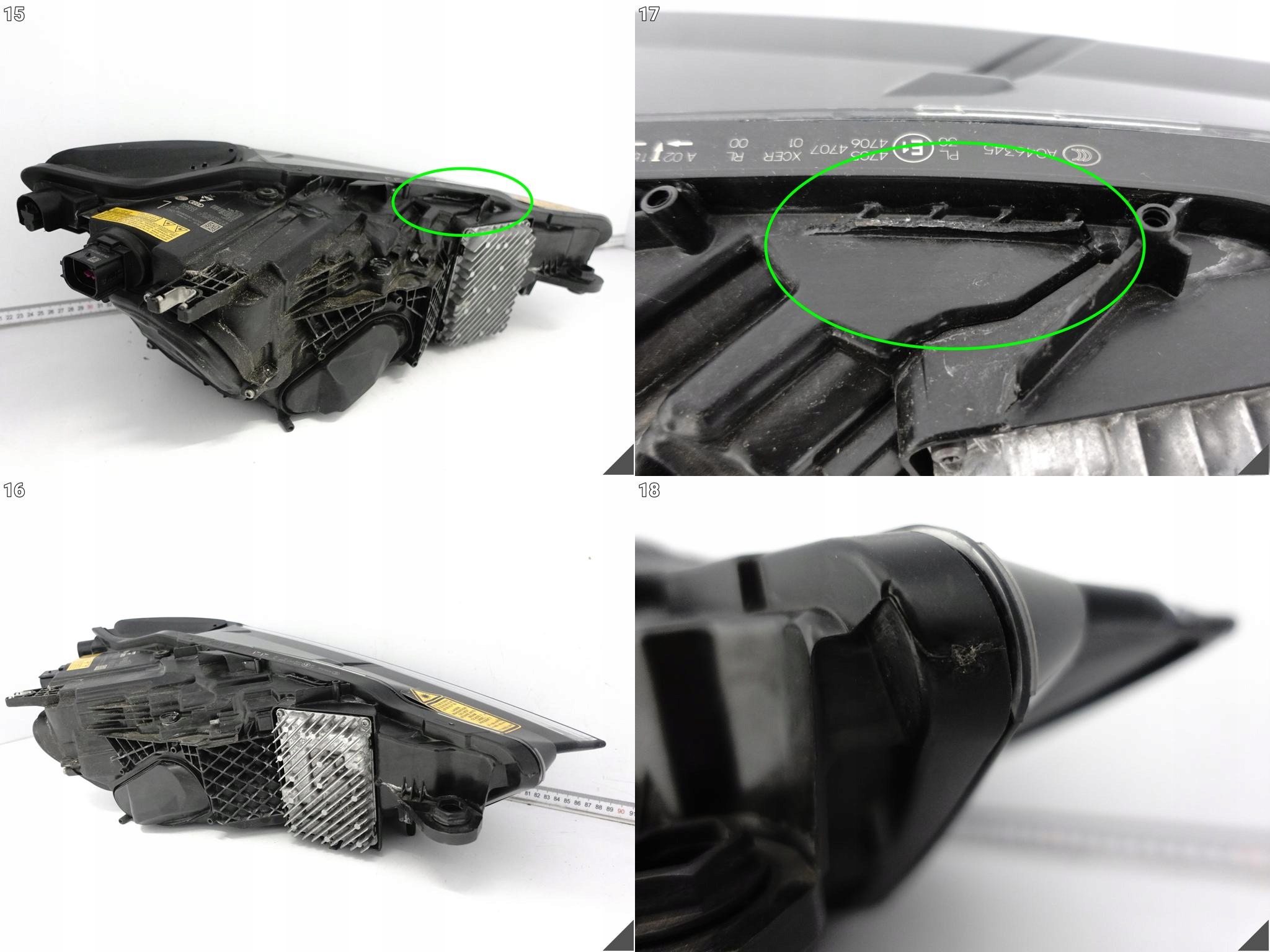AUDI RS6 4K0 RS7 S7 A7 4K8 C8 19-25 light FULL LED LASER left front EUROPA