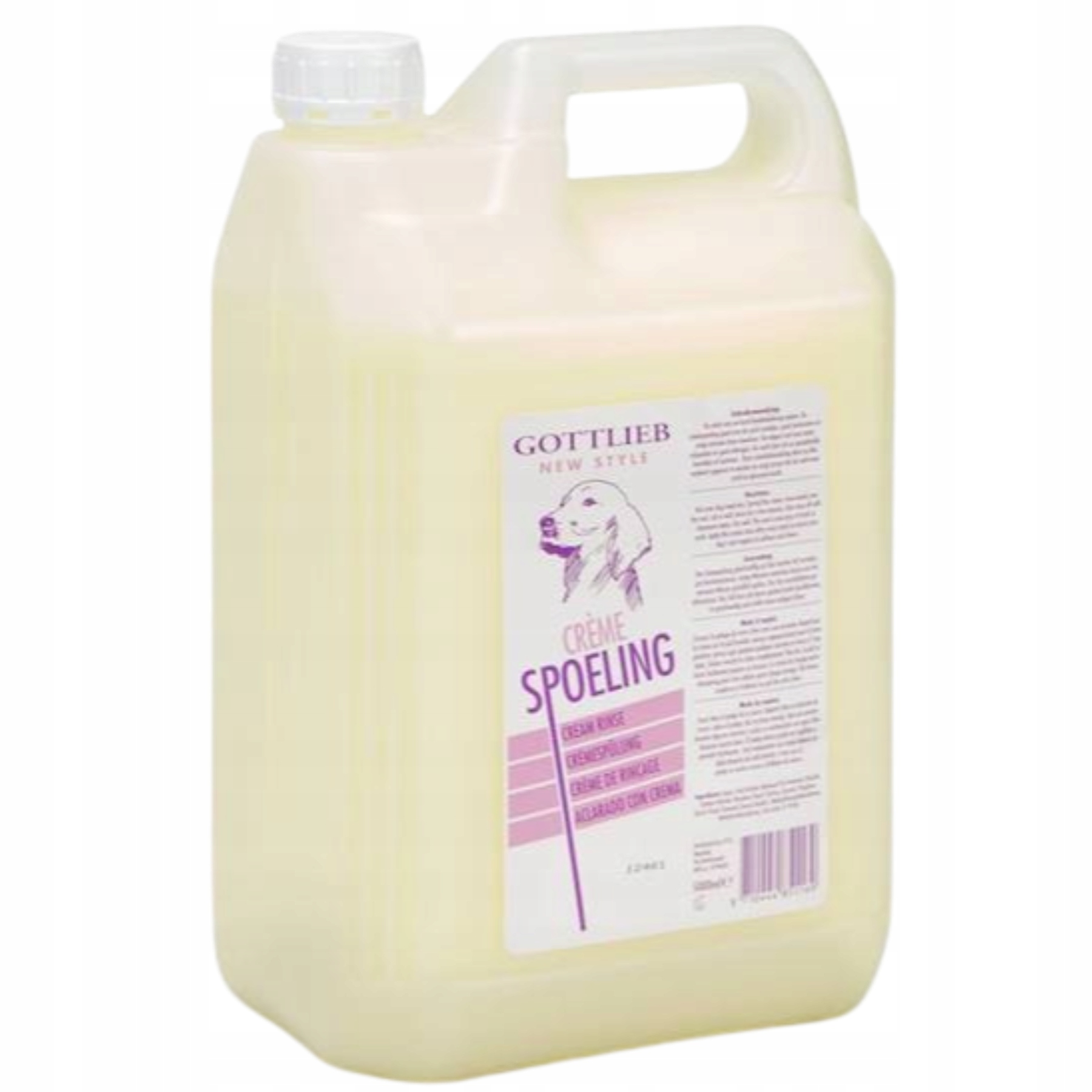 Levně Gottlieb Creme Kondicionér pro péči o srst psů a koček 5L