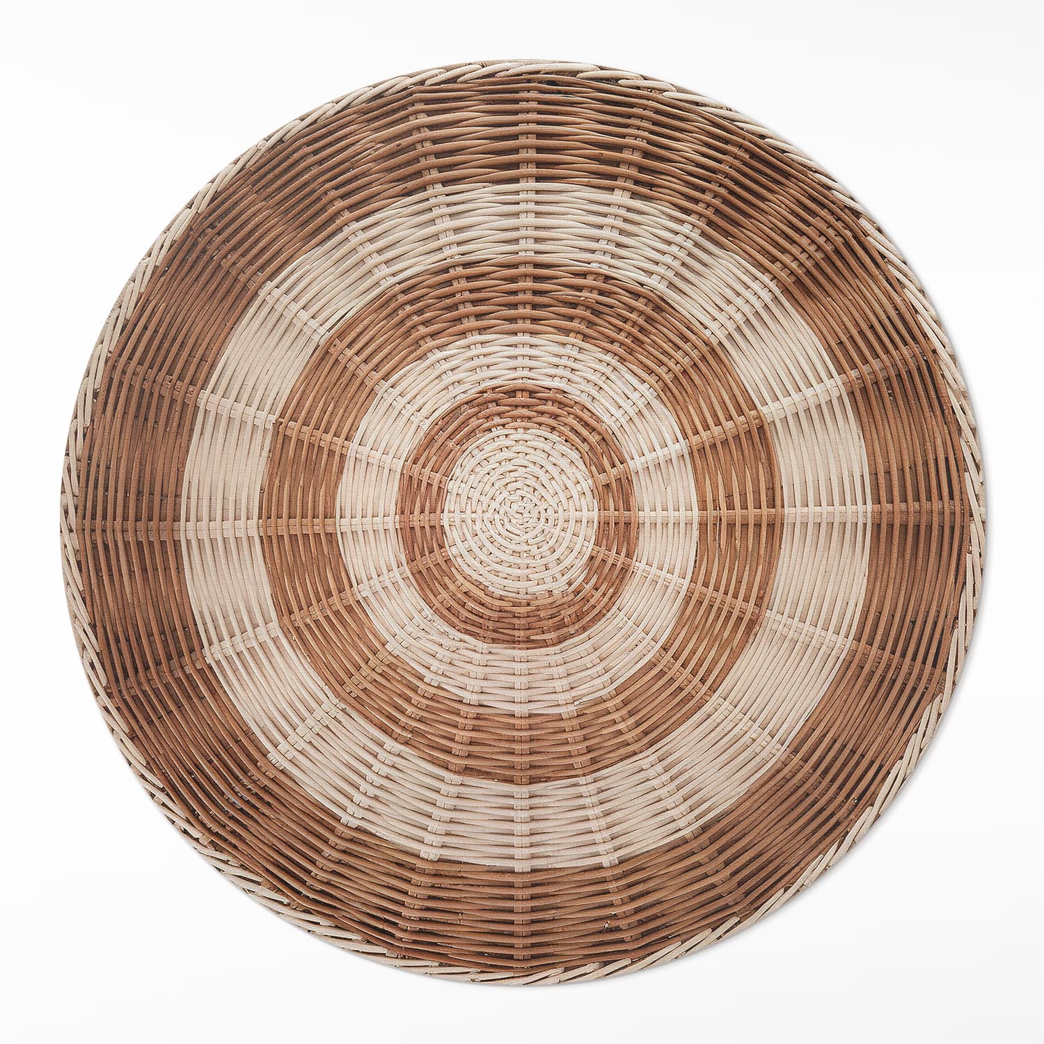 Okrúhly vinylový Behúň Dekoratívny košík na koridor ⌀ 90 cm