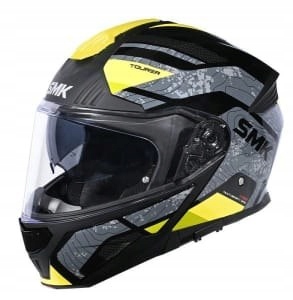 Čeľusťová prilba Gullwing Navigator farba čierna/sivá Smk SMK0116/24/GL264/XS