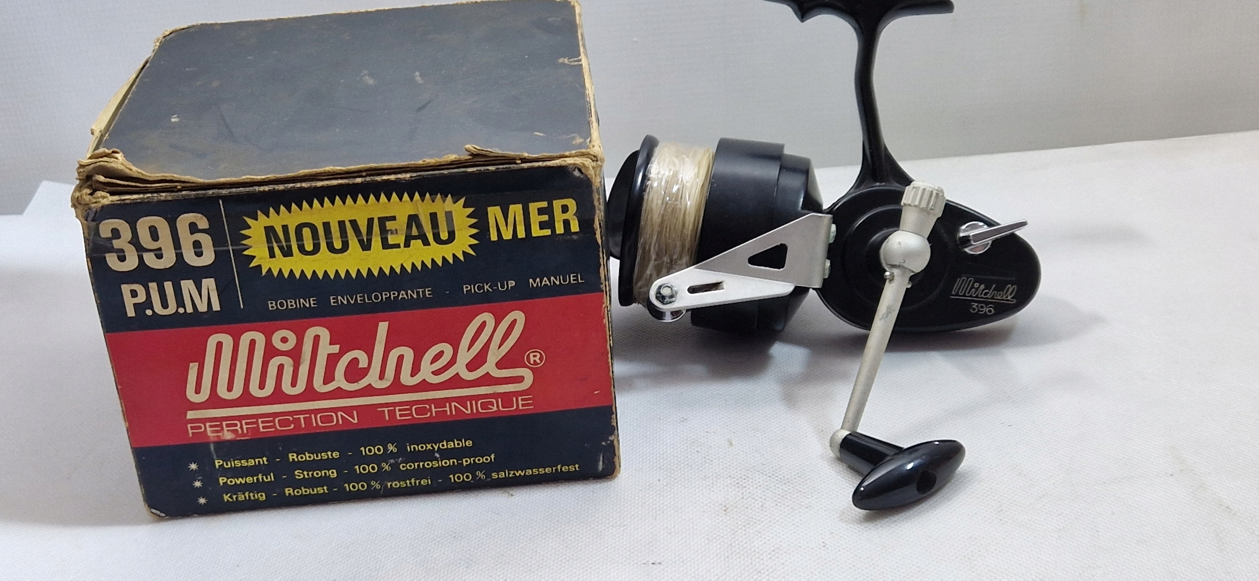 MITCHELL 396 STARY KOLEKCJONERSKI KOŁOWROTEK
