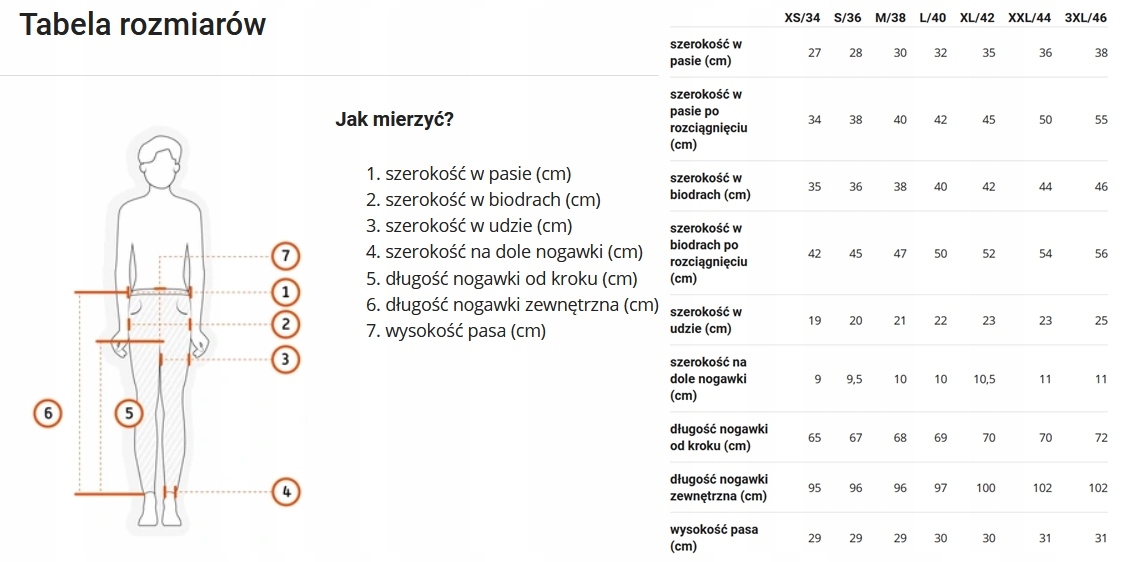 Legginsy EKOSKÓRA latex MAT wysoki stan L2 XXL/44 Płeć kobieta