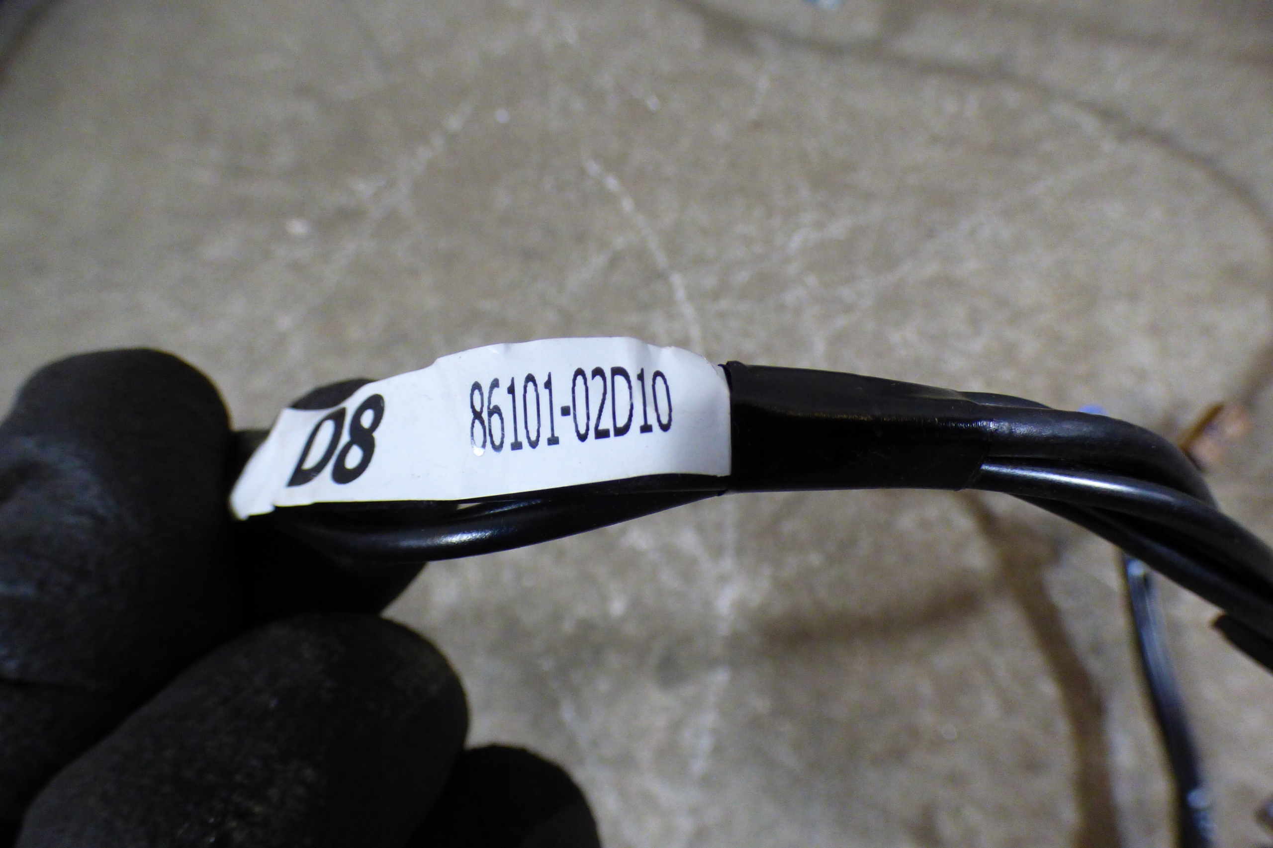 cablaggio 86101-02D10 TOYOTA COROLLA XII E21