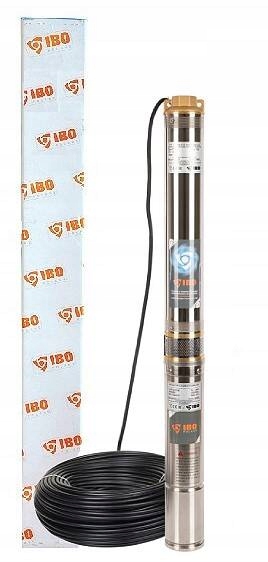 Pompa Głębinowa 3,5" Sdm 2-12 (0,75kW,230V)IBO Ks 20m kabla