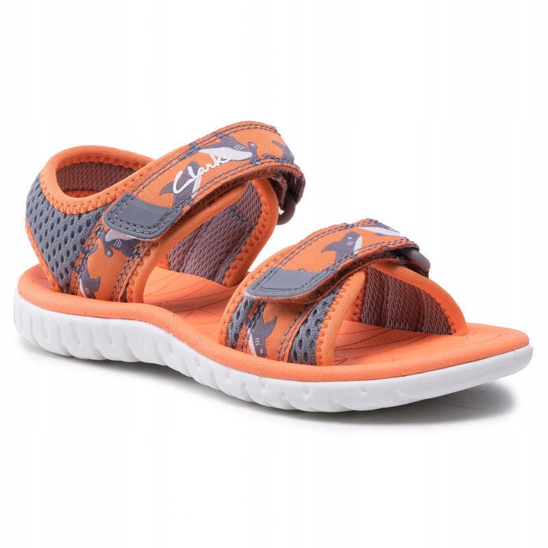 

Sandały Clarks na rzepy profilowane piankowe 29
