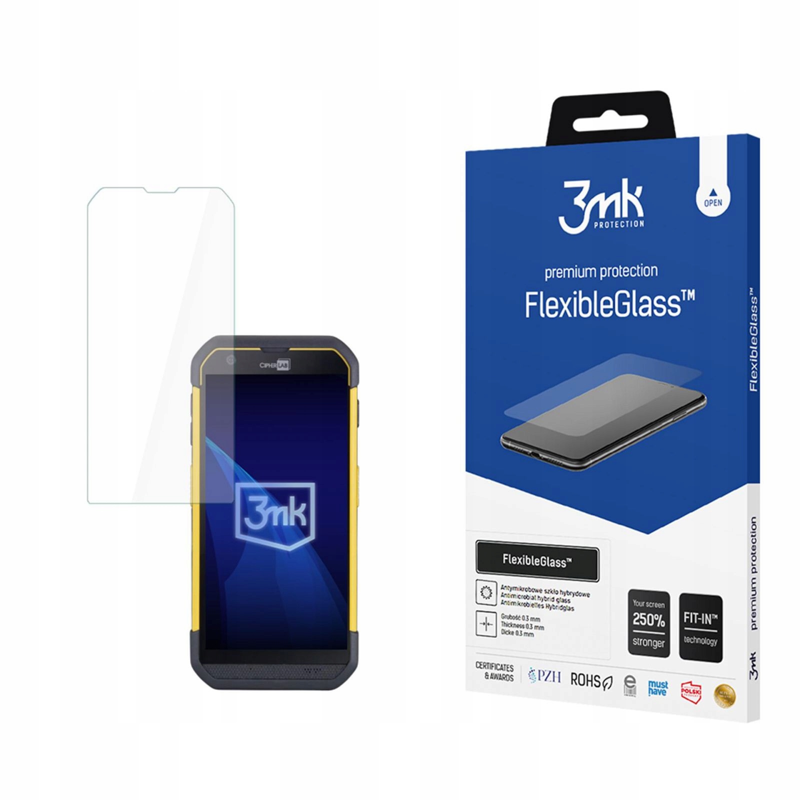 Cipherlab RS36 3MK Flexibleglass
