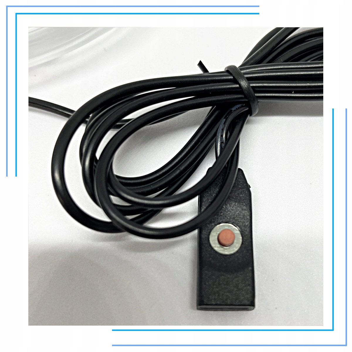 EL WIRE RGB KOLORY 7w1 OŚWIETLENIE WNĘTRZA AUTA KABINY SAMOCHODU LED USB 3M Strona zabudowy uniwersalne