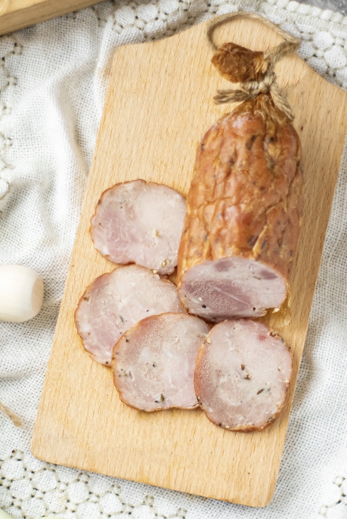 Levně Klobása V Kousku Krakovská Suchá 0,6 Kg