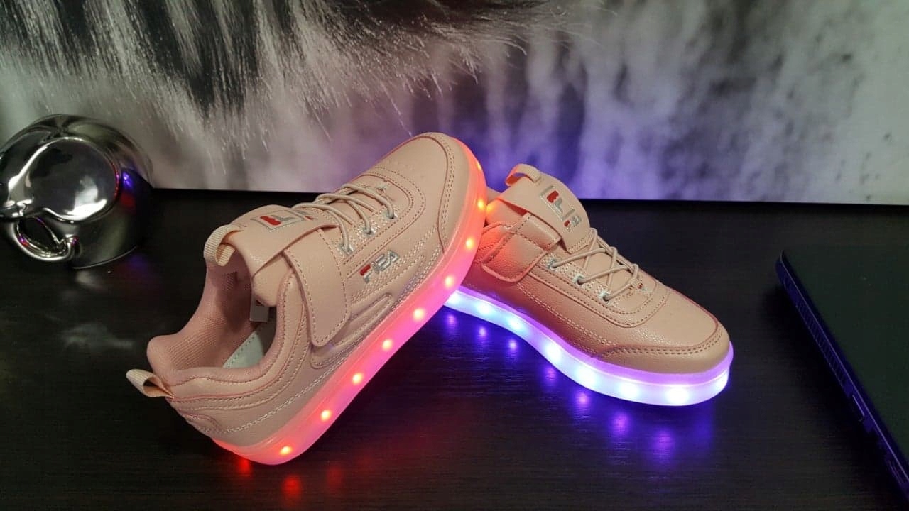 BUTY LED ŚWIECĄCE SHUFFLE DANCE HIT 2020 RÓŻ R26 Marka Inna marka