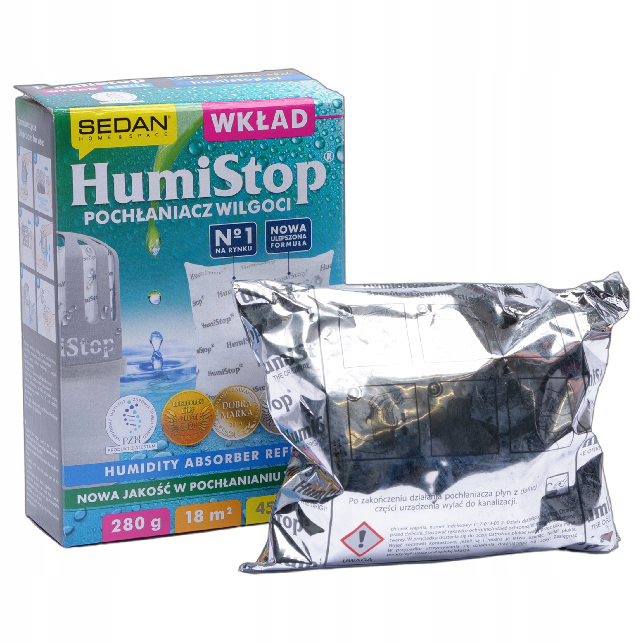 

Sedan Wkład do pochłaniacza wilgoci Humistop