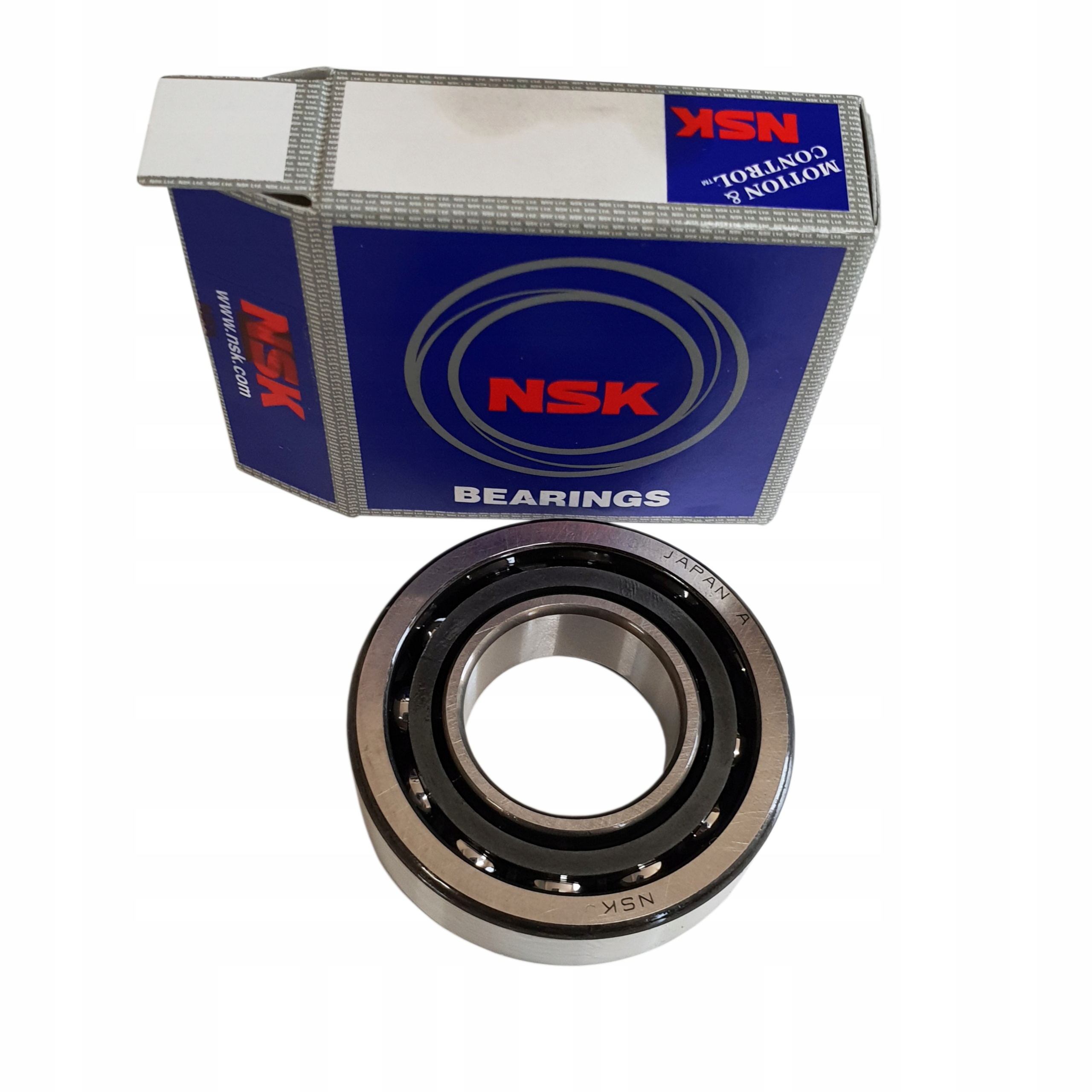 

Łożysko kulkowe skośne 7202 Tvp Nsk 15x35x11