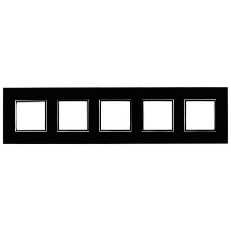 Kos Dante black glass rámik sklo 4