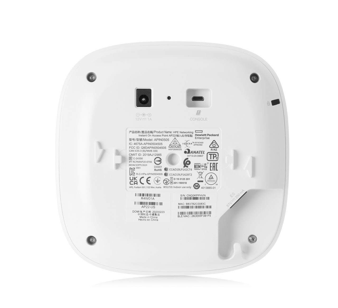 Instant On AP22 with 12V Psu Eu Bundle