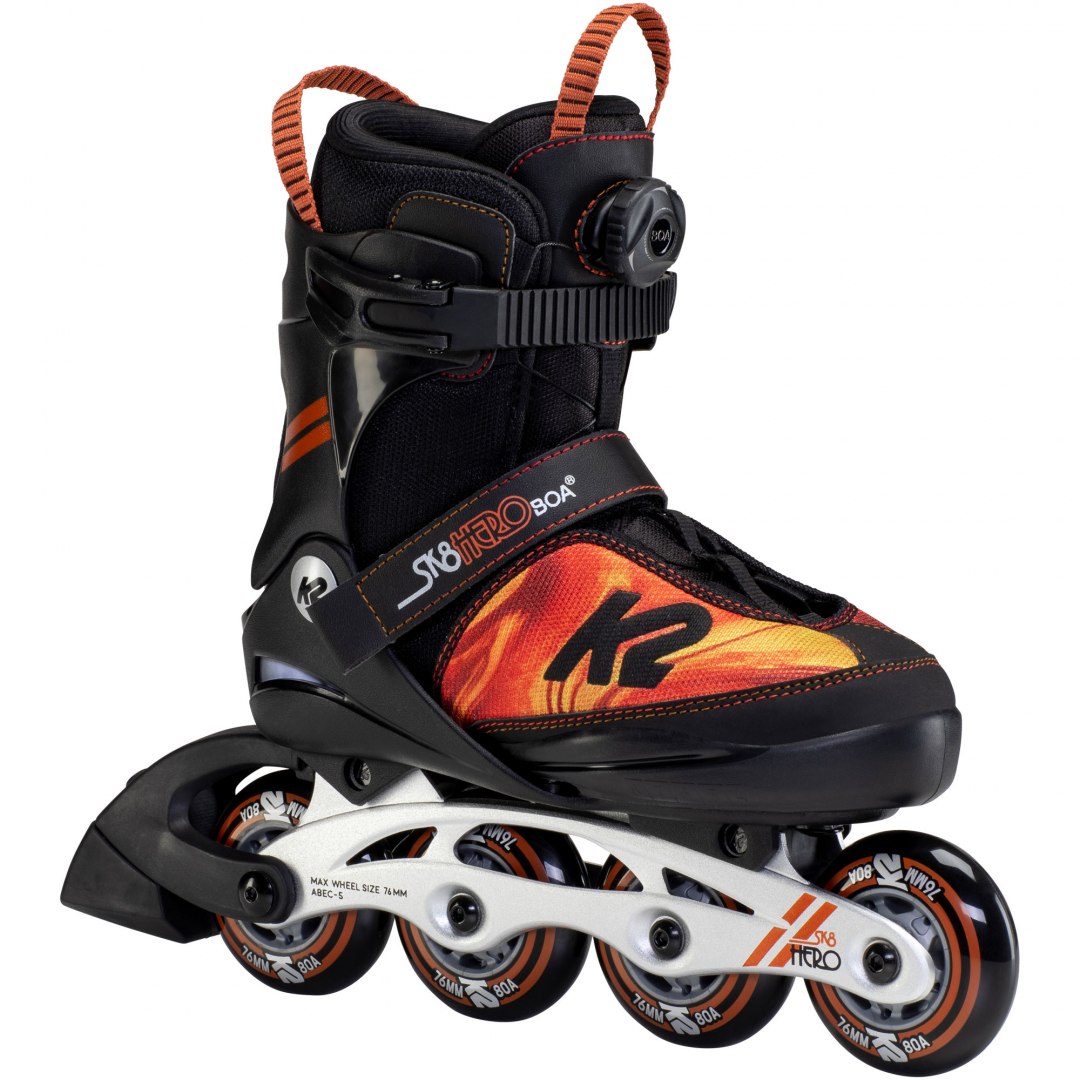 C328/1 Regulowane Rolki K2 Sk8 Hero BOA r. 32 - 37