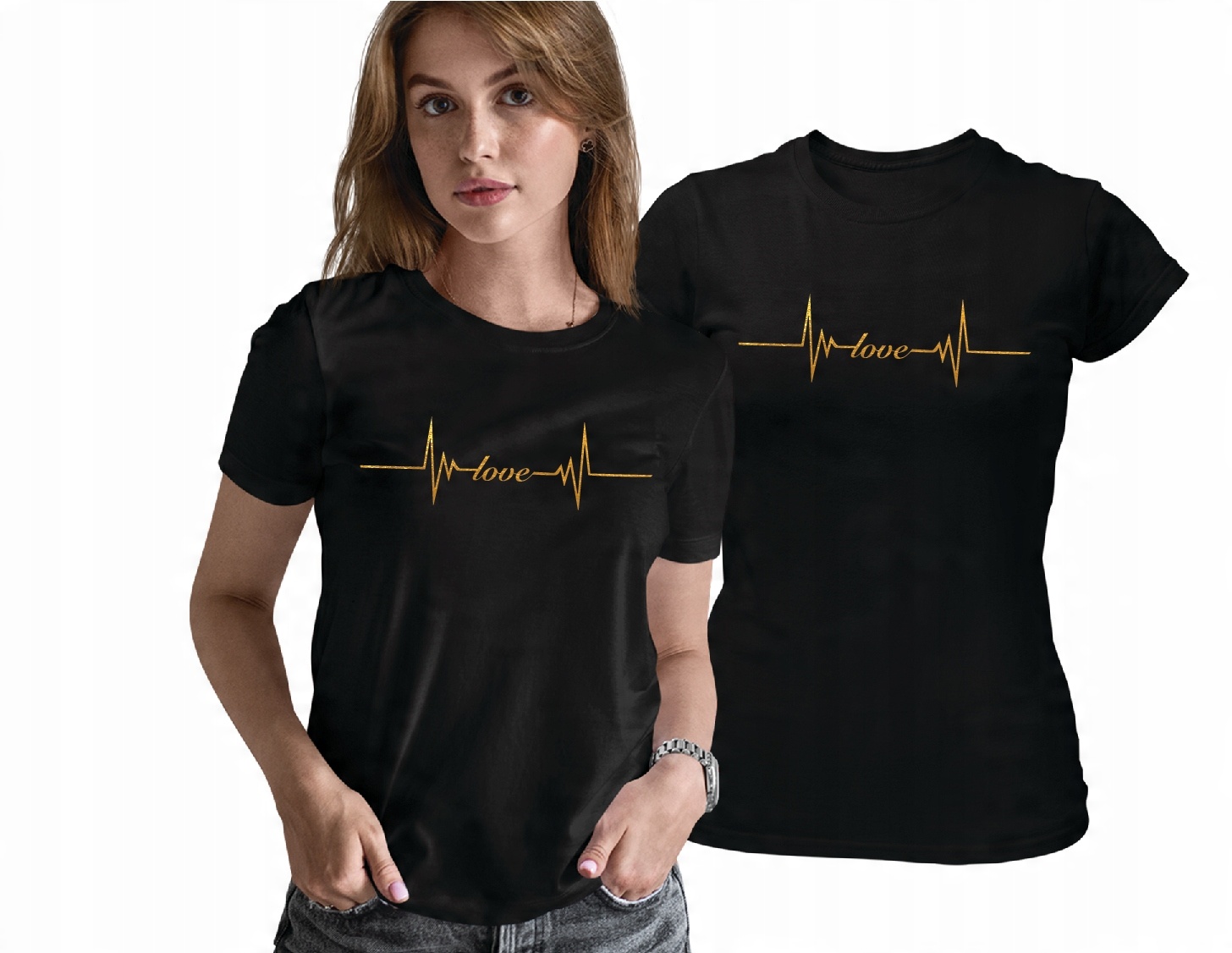 

Koszulka damska Love Złota Linia Życia T-shirt