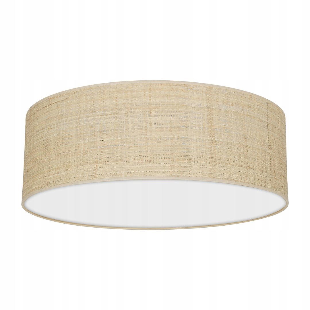 Stropná lampa Milagro Marshal Biela Ratan 3xE27 IP20