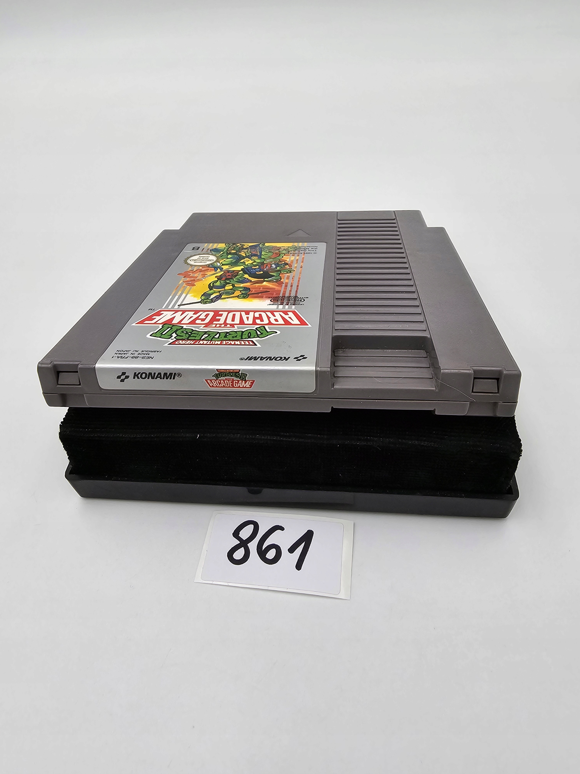 NINTENDO NES TEENAGE MUTANT HERO TURTLES II THE ARCADE GAME ORYGINAŁ Producent Nintendo