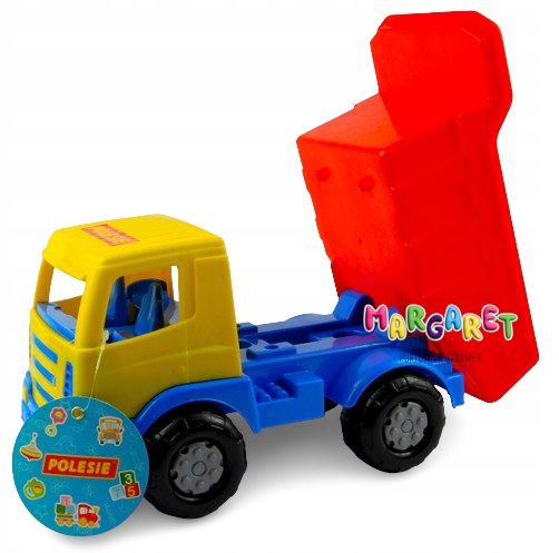 SAMOCHÓD WYWROTKA MIRAŻ + TRAKTOR ŁADOWARKA MISTRZ POLESIE 1+ Model 46840