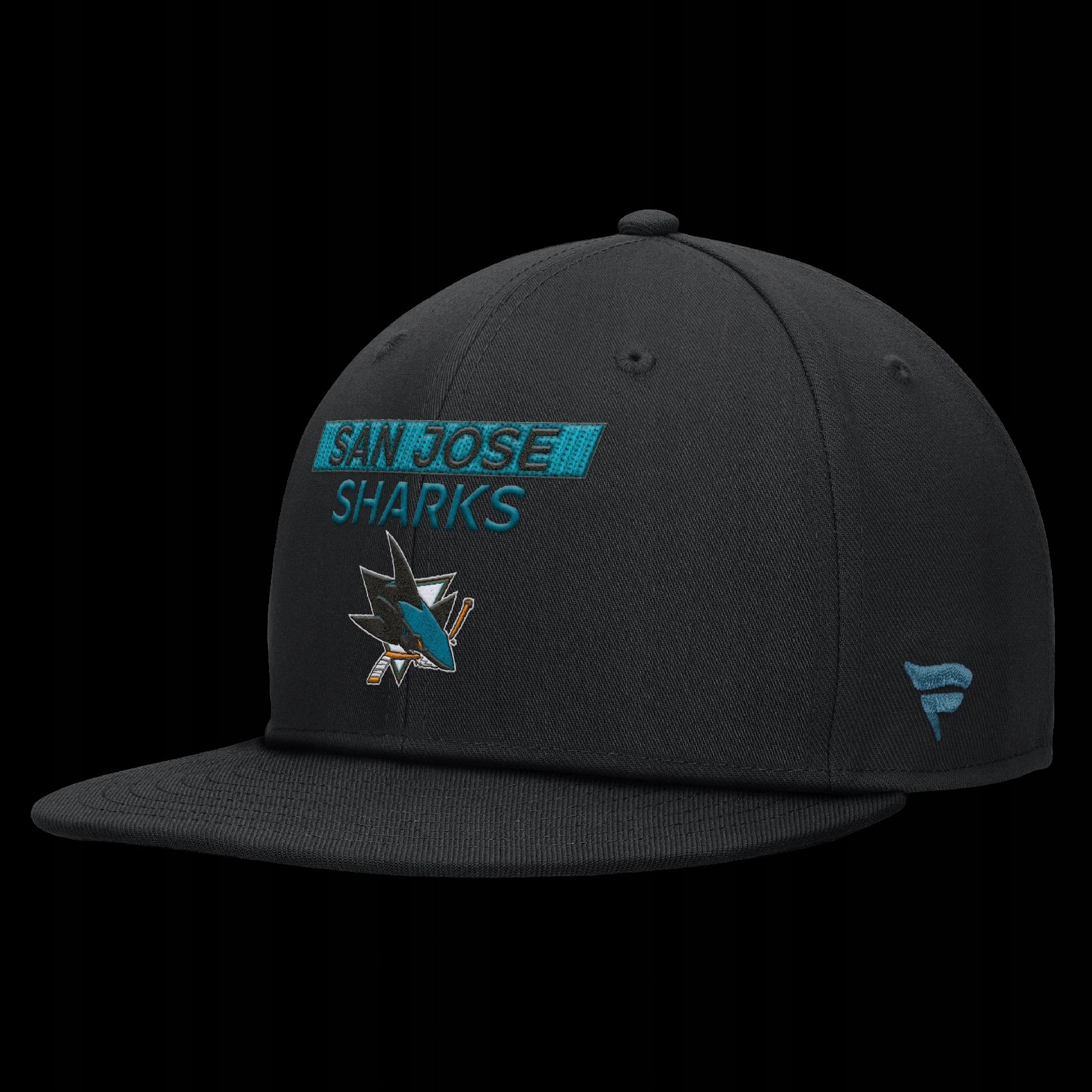 Pánská kšiltovka San Jose Sharks Nhl Ap Rink Prime Structured Mid Crown