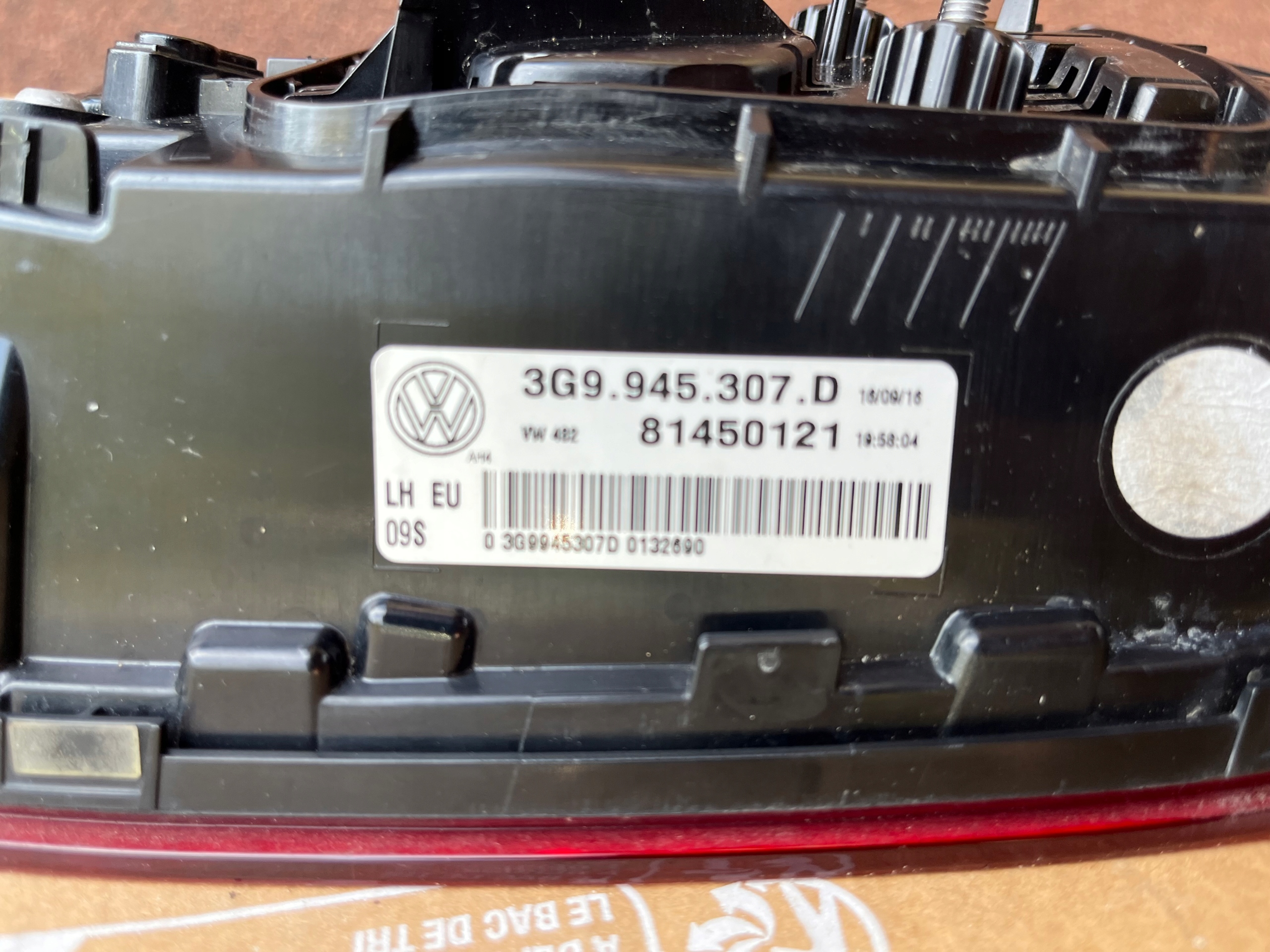 VW Passat B8 Rückleuchte Rearlamp - Thumbnail 5