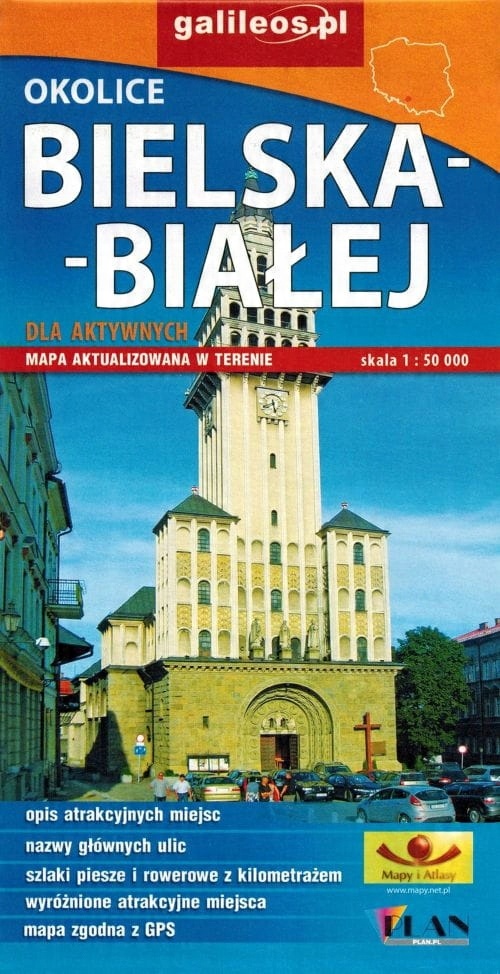 

Bielsko-biała I Okolice Mapa Turystyczna Galileos