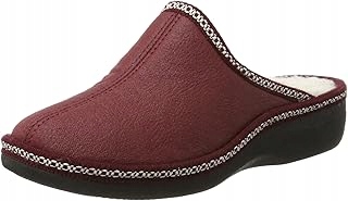 Hans Herrmann Collection Vínové Pantofle S Ozdobným Šitím 40 J_a