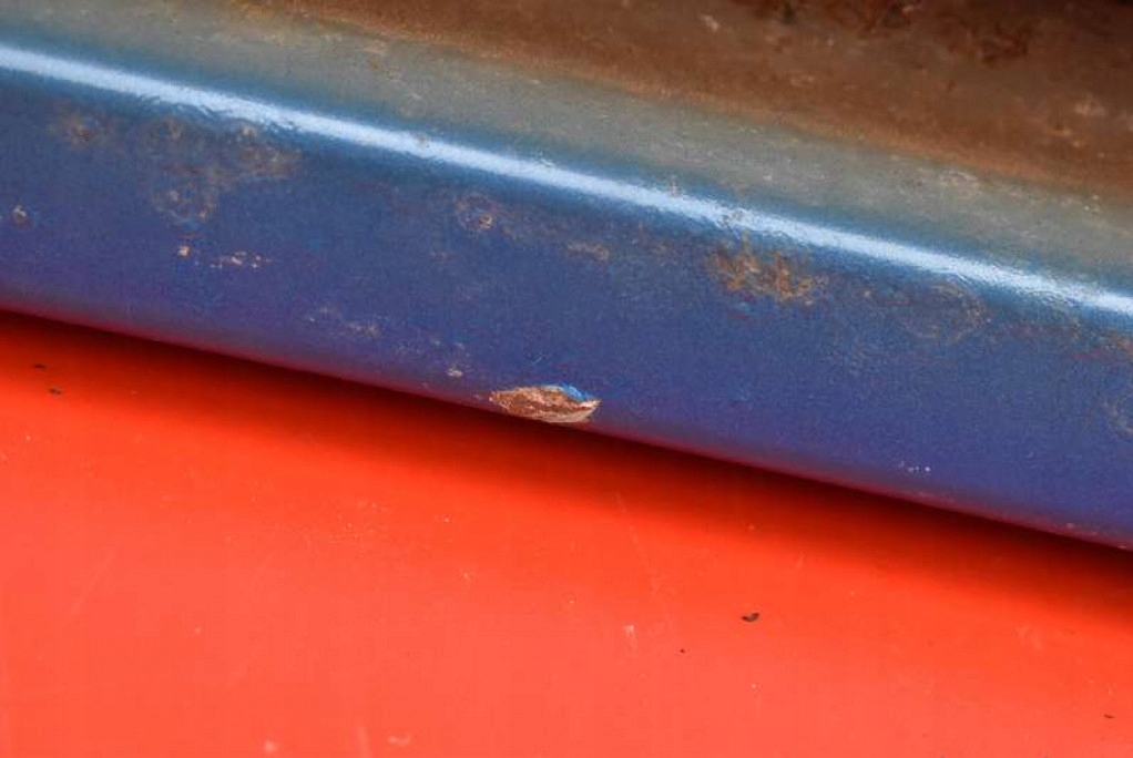 bumper support rear part rear pillar OPEL MOKKA A 12-15