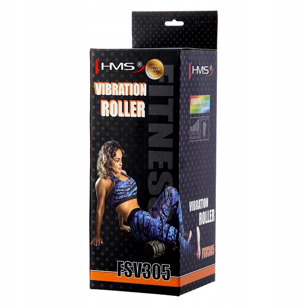 Wałek do masażu wibrujący 4 poziomy prędkości HMS Kod producenta 17-39-051