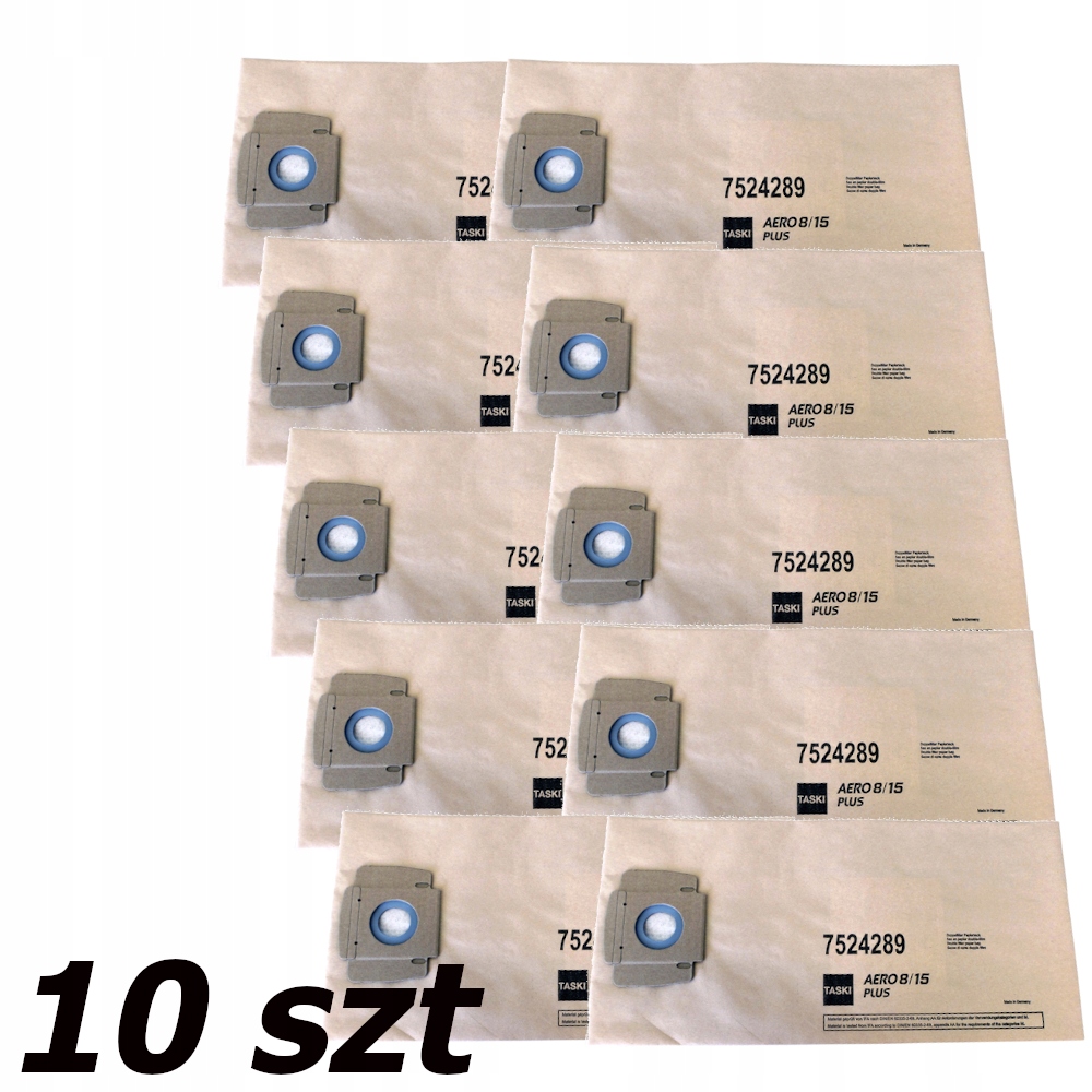 Worki papierowy do Taski Aero 8/15 Plus oryginał 10x