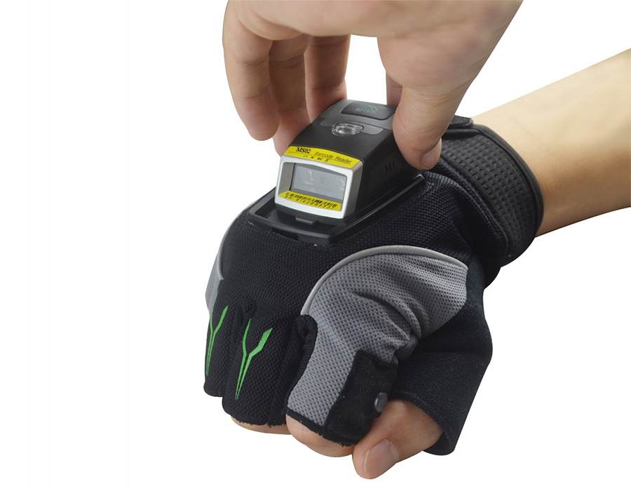 SKANER QR AZTEC KODÓW KRESKOWYCH Z RĘKAWICĄ SKANUJĄCĄ BLUETOOTH IP65 SMYCZ Stan opakowania oryginalne