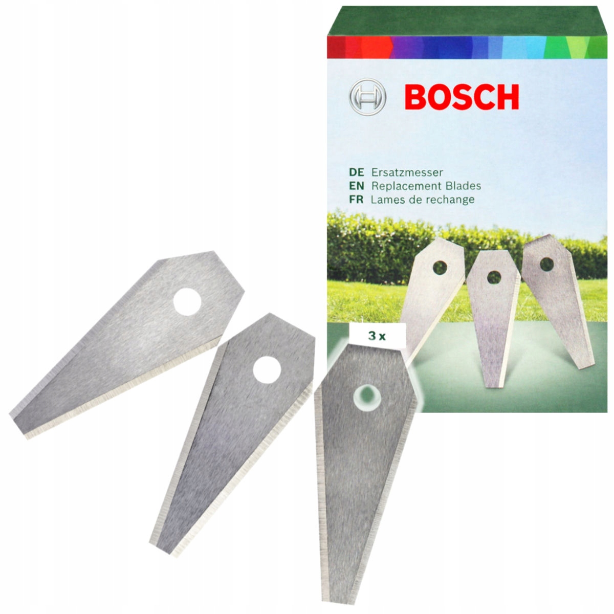 

Komplet 3 noży do kosiarki Indego Bosch