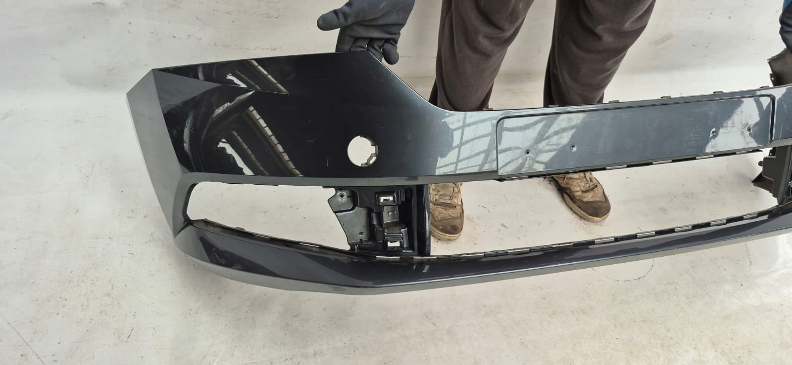 SKODA FABIA III 3 LIFT 18-21 bumper front front 6V0807221F