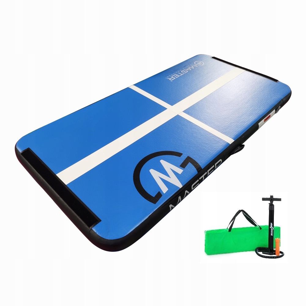 Airtrack akrobatická stezka Master 200 x 100 x 10 cm modro-černá