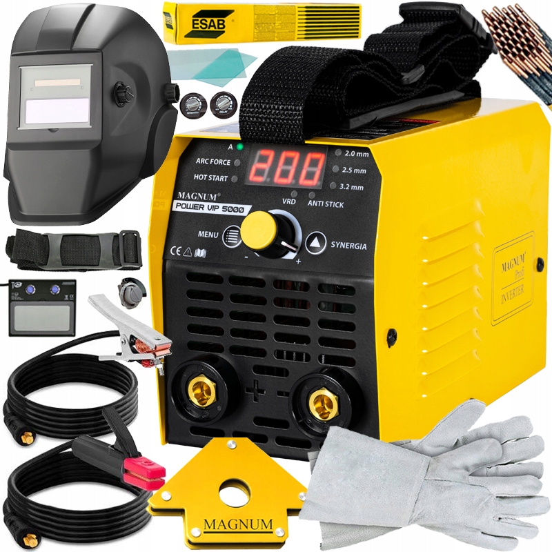 

Spawarka Inwertorowa Magnum VIP5000 Synergia 200A